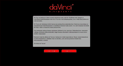 Desktop Screenshot of davincibarristorante.fi
