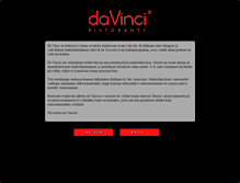 Tablet Screenshot of davincibarristorante.fi